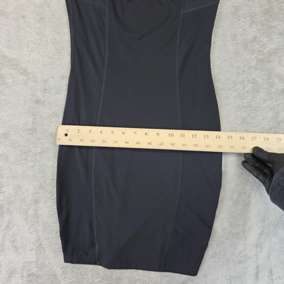 Gymshark Whitney Simmons Dress Womens Small Black Halter Bodycon Mini Strappy - Picture 13 of 13
